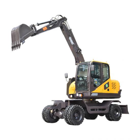 Jing Gong 85S hydraulic wheel excavator