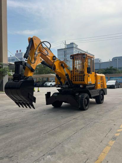 Jinggong WPZ-129/2000T wheel mine roadway repair machine with 0.46m³ digging bucket