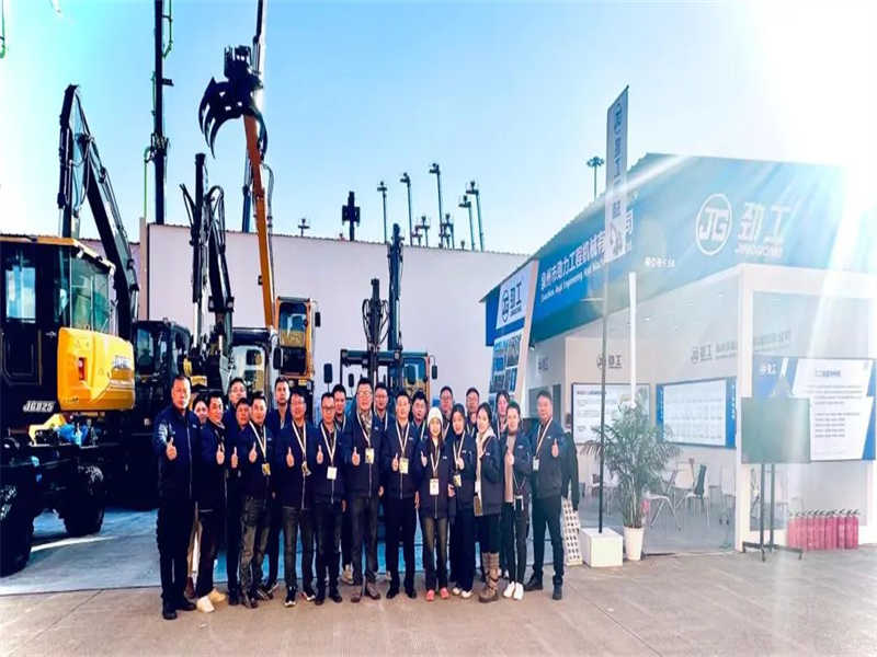 Выставка Bauma CHINA 2024. Вызов занавеса, стиль выставки машин JINGGONG, идеальный финал